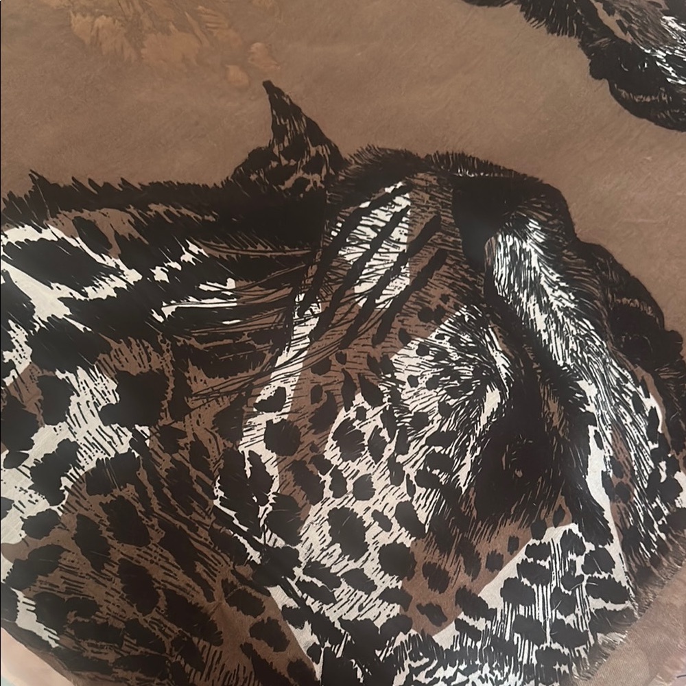 Chico’s  Animal Print Scarf